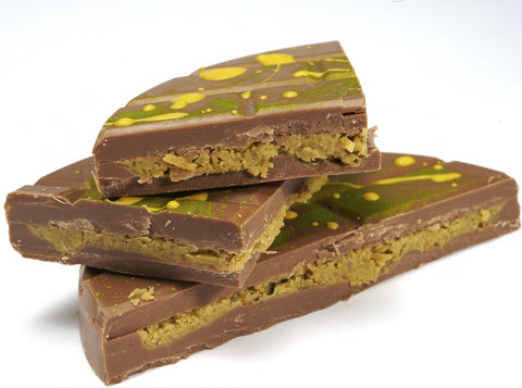 Vollmilchschokolade nach Dubai Art - PISTACHIO
