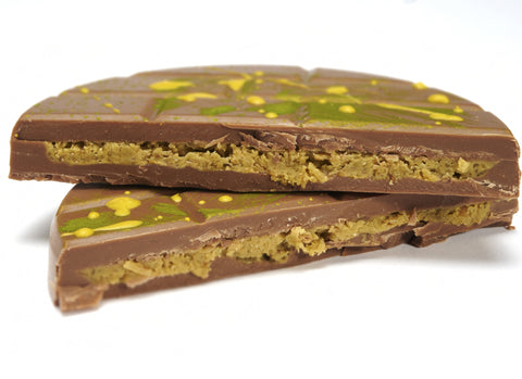 Vollmilchschokolade nach Dubai Art - PISTACHIO