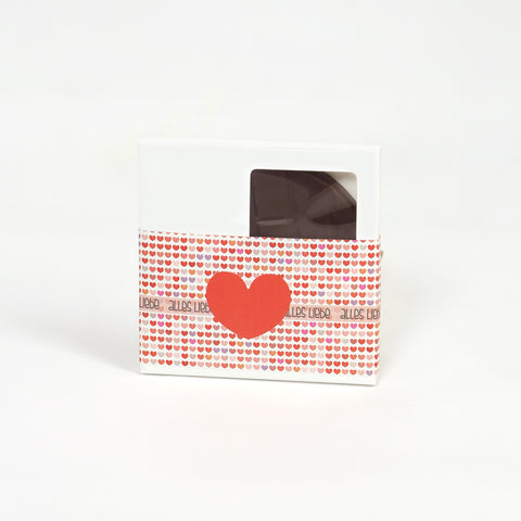 Pocketschokolade "Alles Liebe" Edelbitter pur - Meisterwerk Chocolaterie