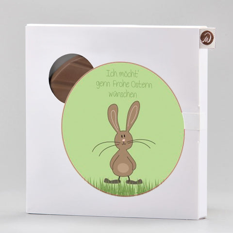 Ich möcht' gern frohe Ostern wünschen - Vollmilch pur - Meisterwerk Chocolaterie