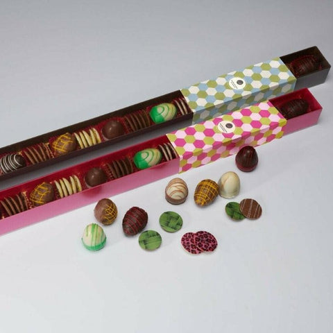 EI-EI - handgemachte Pralineneier und Schokotaler - Meisterwerk Chocolaterie
