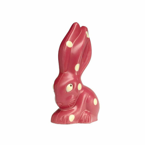 Die pinke PARIS - Schokoladenhase in der Geschenkbox - Meisterwerk Chocolaterie