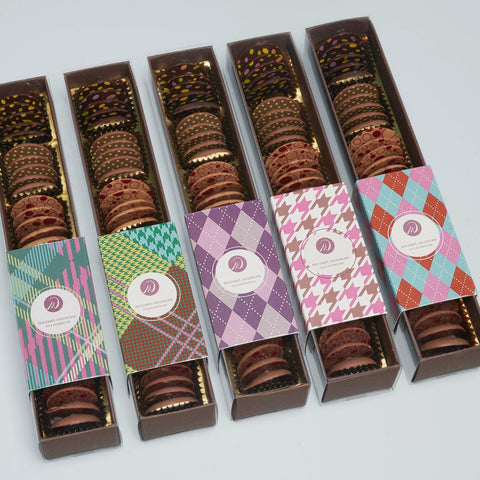 Hauchzarte Schokoladentaler - Meisterwerk Chocolaterie