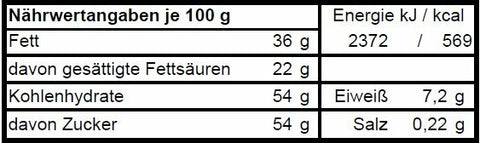 Pocketschokolade weisse Vanille - Meisterwerk Chocolaterie