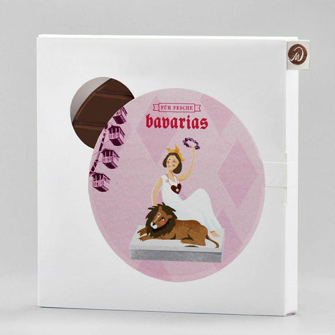 FESCHE BAVARIAS - Runde Schokolade zur Wiesn - Meisterwerk Chocolaterie