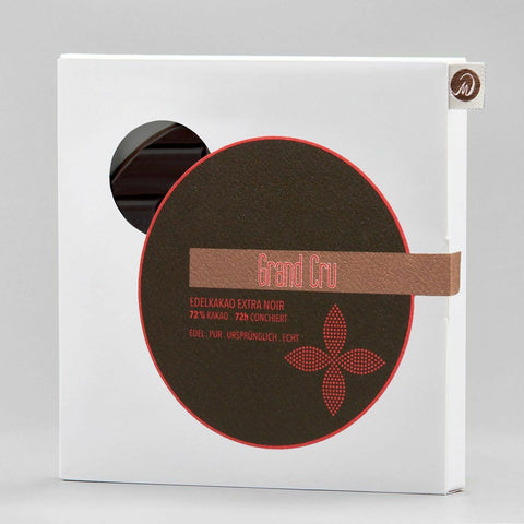 Runde Veredelung Grand Cru - 72% Edelkakoanteil - Meisterwerk Chocolaterie