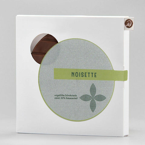 Runde Vollendung Noisette - handgeschöpfte Schokolade - Meisterwerk Chocolaterie