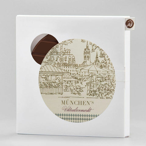 Runde Veredelung - München`s Viktualienmarkt - Meisterwerk Chocolaterie