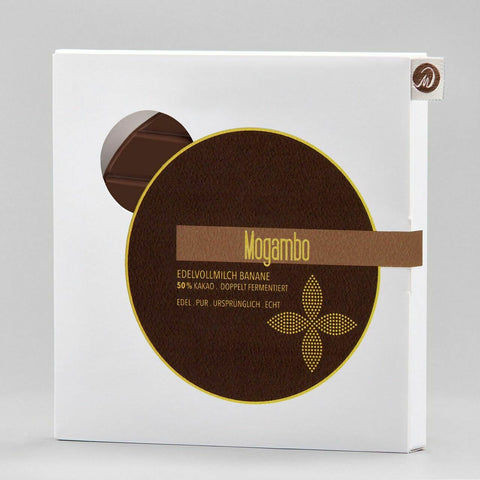 Runde Vollendung Mogambo - handgeschöpfte Schokolade - Meisterwerk Chocolaterie