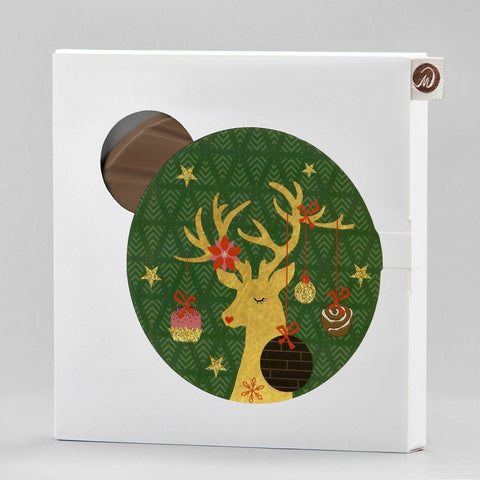 Xmas Hirsch - Weihnachtlichen Gewürzen - Meisterwerk Chocolaterie