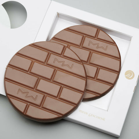 Runde Vollendung Mogambo - handgeschöpfte Schokolade - Meisterwerk Chocolaterie
