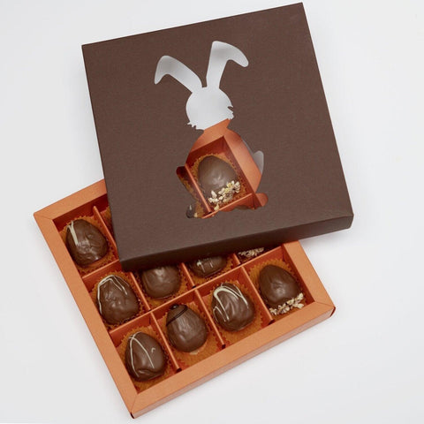 Kleines EIERlei - handgemachte Ostereier - Meisterwerk Chocolaterie