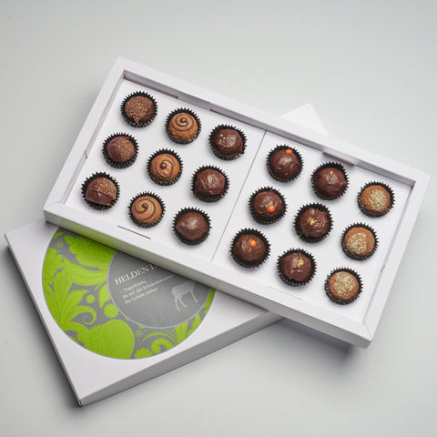 Pralinenensemble 18'er - Meisterwerk Chocolaterie