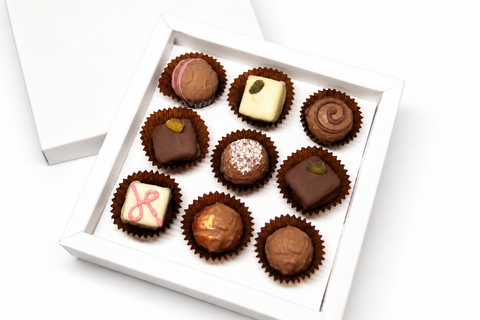 9er Pralinenbox - handgemachte Pralinen