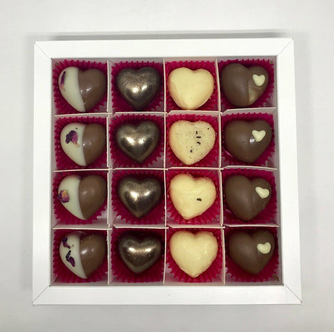 Delicately melting hearts - chocolates for matters of the heart